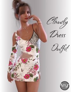 dForce Claudy Candy Dress for Genesis 8 Female(s)