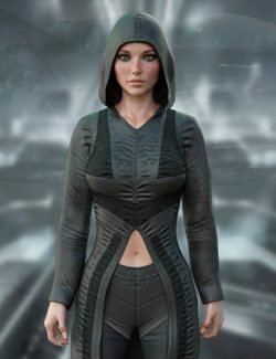 X-Fashion dForce Cyberpunk Outfit for Genesis 8 Female(s)