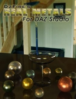 Real Metals for DAZ Studio