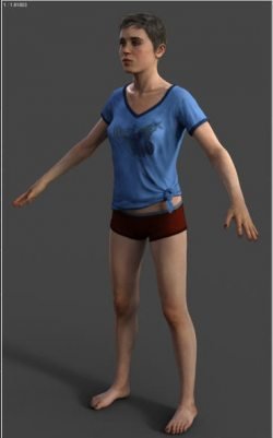 Beyond: Two Souls in Daz Jodie Holmes for G8F