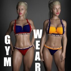 Gym Wear + Poses For G8f