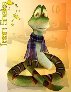 3D Universe Toon Snake