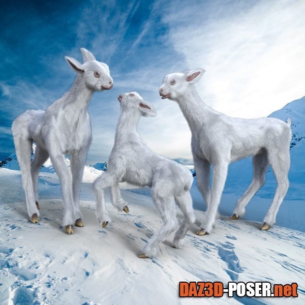 Dawnload Midnight Creature 02 Snow Llama for free