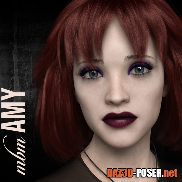 Dawnload MbM Amy for Genesis 3 and 8 Female for free