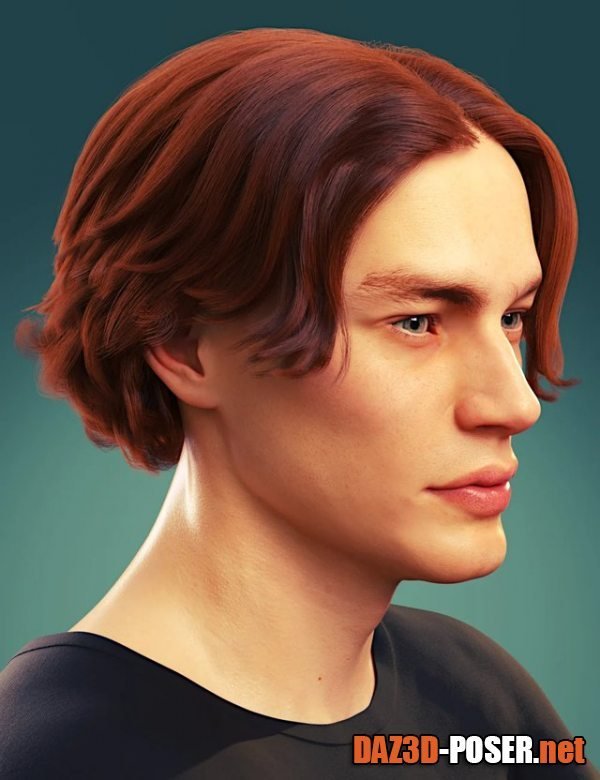 Dawnload dforce Timothee Hair for Genesis 8 and 8.1 Males and Torment 8.1 for free