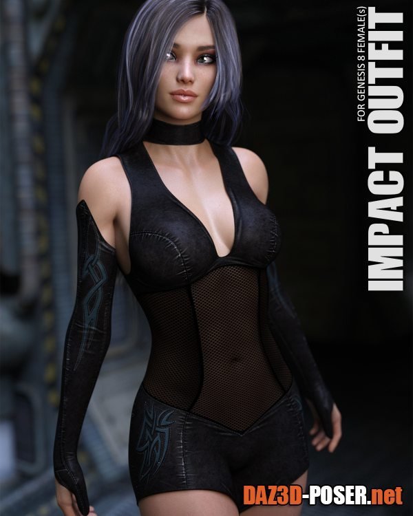 Dawnload Impact Outfit for Genesis 8 Females for free