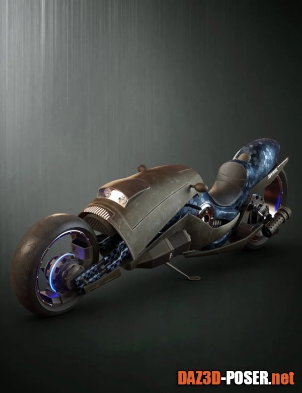 Dawnload Sci-Fi Maglev Motorcycle for free