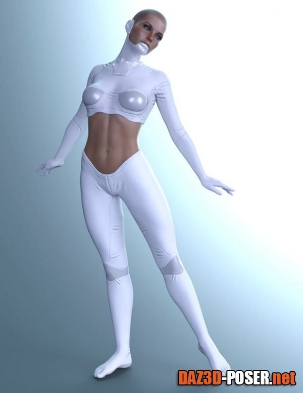 Dawnload X-Fashion Cyber Model Outfit for Genesis 8 Female(s) for free