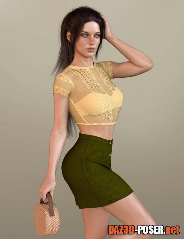 Dawnload X-Fashion Delicate Touch Outfit for Genesis 8 Female(s) for free