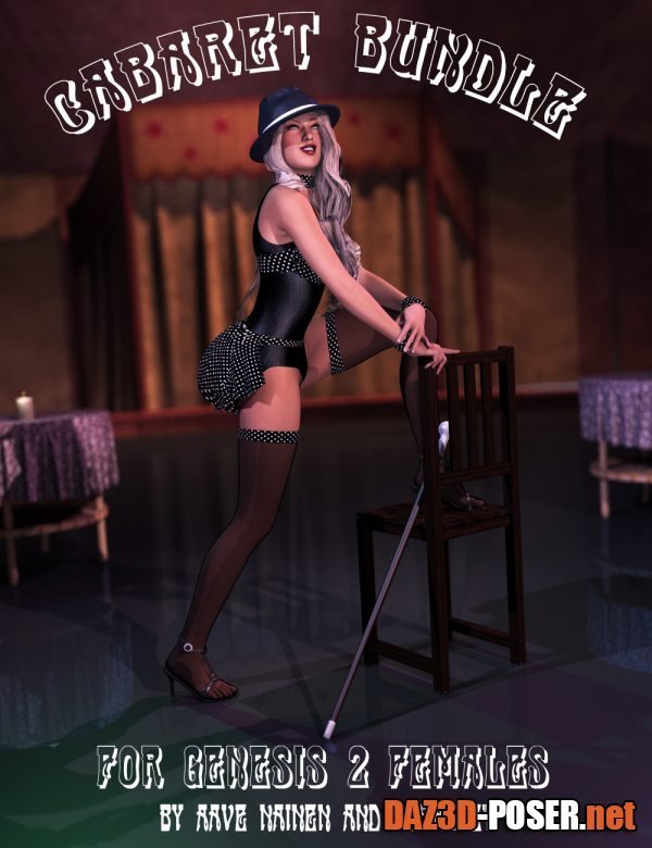 Dawnload Cabaret Bundle for Genesis 2 Female(s) for free