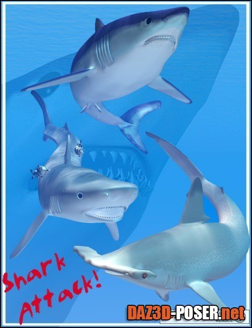 Dawnload Shark Attack! Pack 2 for free