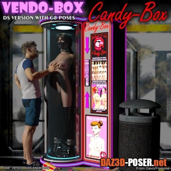 VendoBox "Candy-Box" For DazStudio
