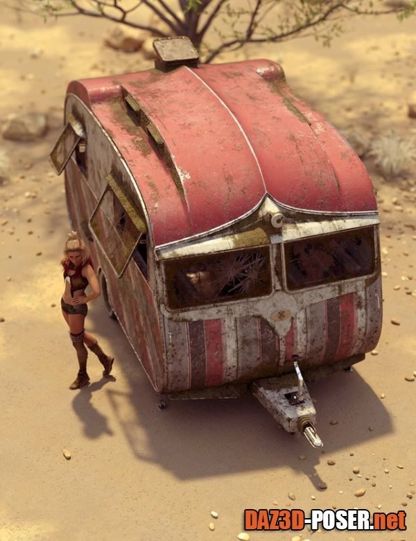 Dawnload Dystopia for the Vintage Caravan and Props for free