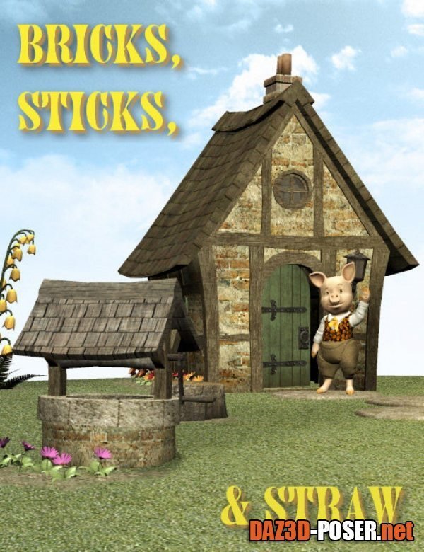 Dawnload Bricks, Sticks & Straw for free