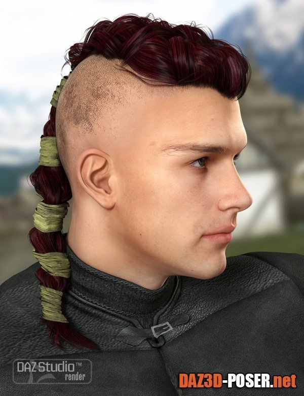Dawnload Colors for Viking Male Hair for free
