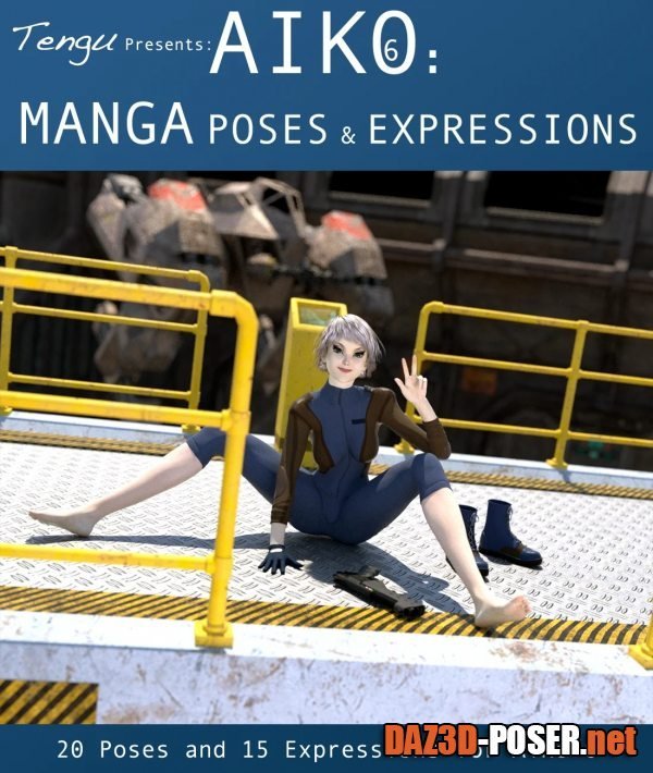 Dawnload Aiko 6: Manga Poses & Expressions for free