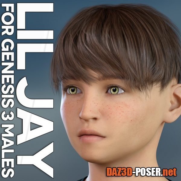 Dawnload Lil Jay for Genesis 3 Males for free