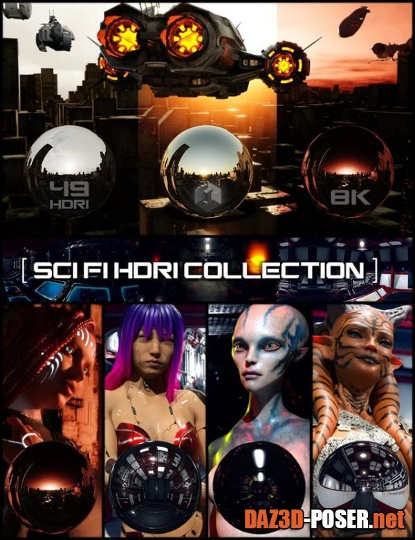 Dawnload Sci-Fi HDRI Collection for free