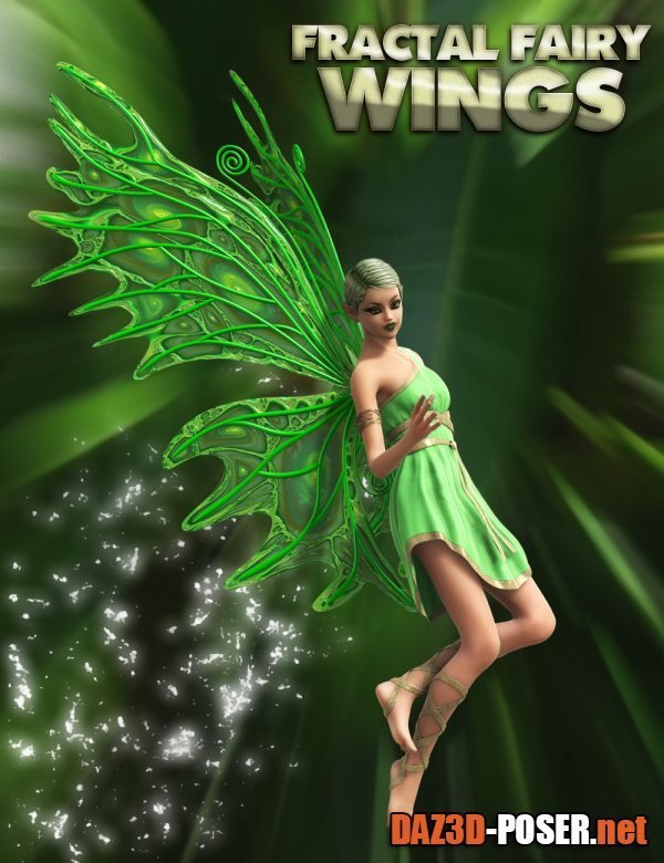 Dawnload Fractal Fairy Wings for free