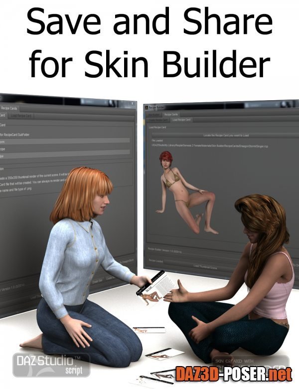 Dawnload Save and Share for Skin Builder for free