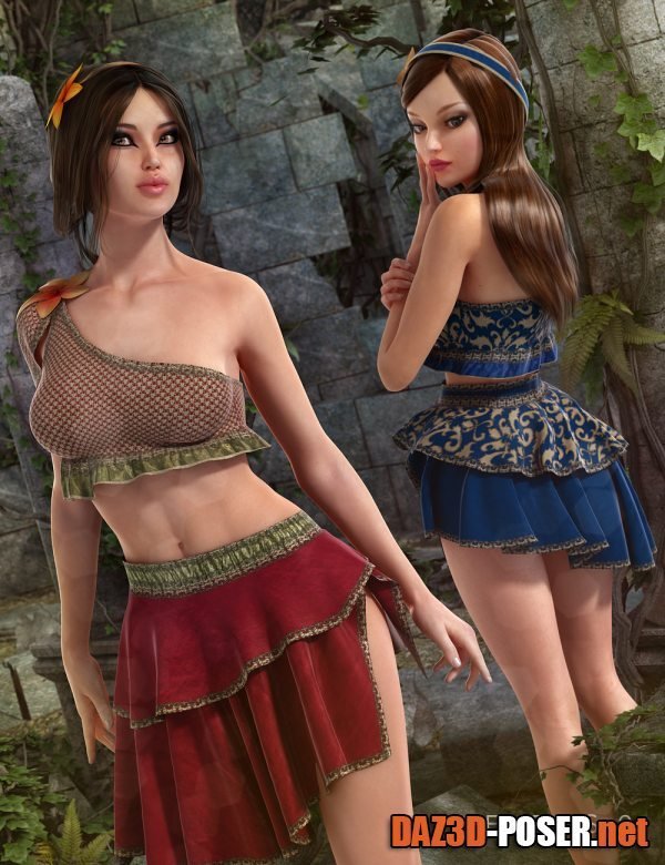 Dawnload Druidic Princess Outfit Textures for free