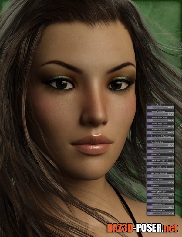 Dawnload Genesis 3 Female Head Morph Resource Kit 3 for free