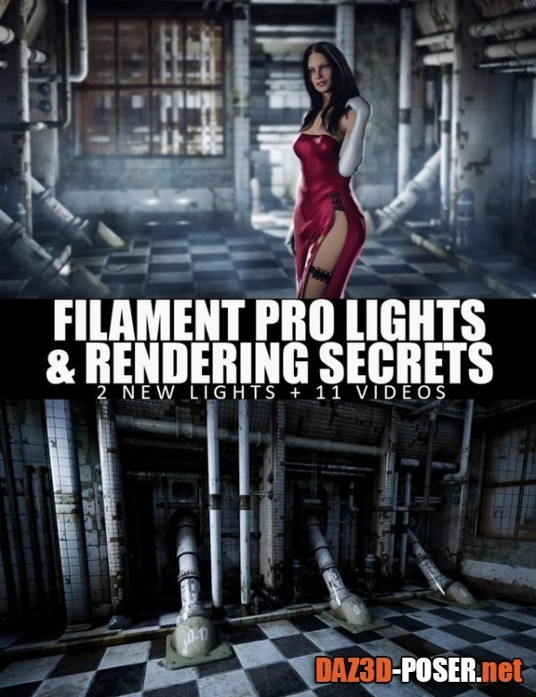 Dawnload Filament PRO Lights And Rendering Secrets - 2 New Lights + Video Tutorial for free