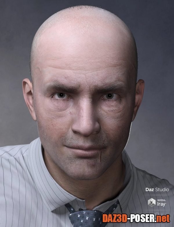 daz studio genesis 2 shaved head