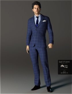 H&C Business Suit A for Genesis 3 Male(s)