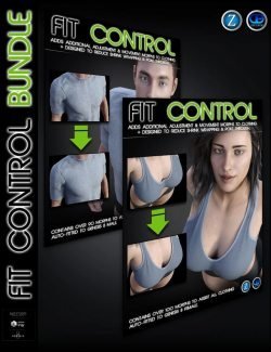 Fit Control Bundle for Genesis 8 Female(s) and Male(s) (Update Genesis 8.1)
