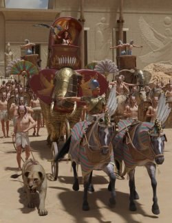 Pharaoh At War Weapons Props and Poses