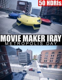 50 HDRIs - Movie Maker Iray - Metropolis Day