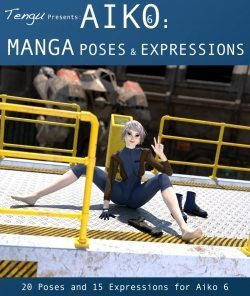 Aiko 6: Manga Poses & Expressions