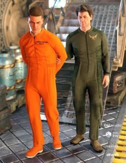 dForce Coveralls and Tools Textures