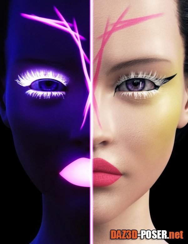 Dawnload Ultra Bright Makeup for Genesis 8 Female for free