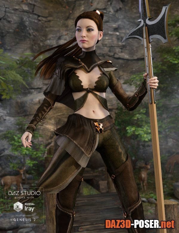 Dawnload Nomadic Huntress for Genesis 2 Female(s) for free