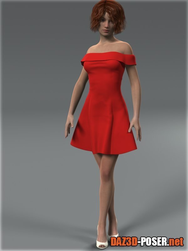 Dawnload Shoulder Dress for G2F for free