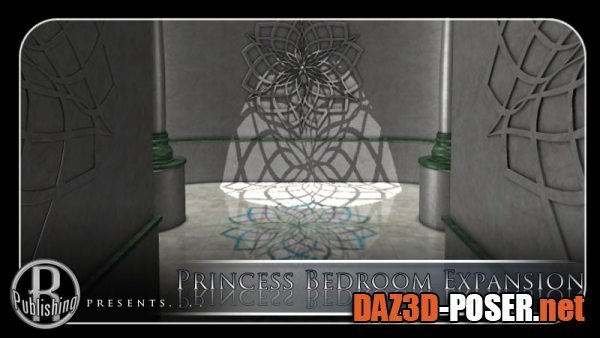 Dawnload Princess Bedroom Expansion (Poser & OBJ) for free
