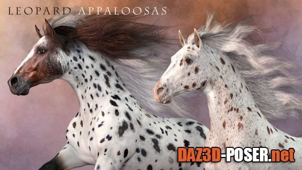 Dawnload CWRW Leopard Appaloosas for the HiveWire Horse for free