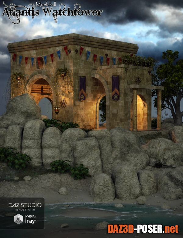 Dawnload Muelsfell Atlantis Coastal Watchtower for free