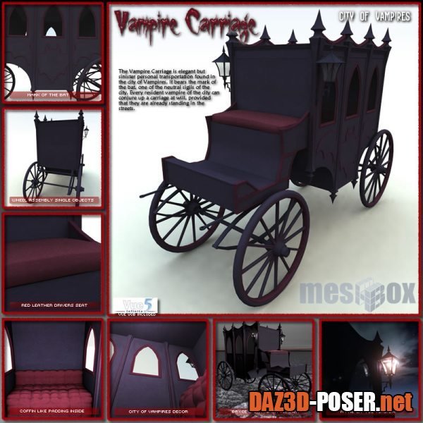 Dawnload The Vampire Carriage (V1VV101-3DS) for free