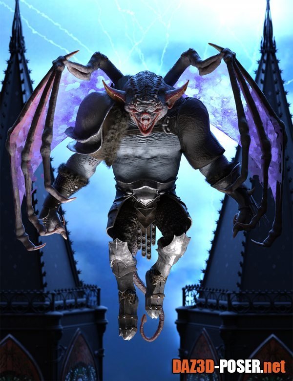 Dawnload Stone Guardian Poses for Gargoyle HD for free