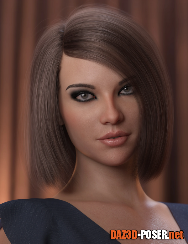 Dawnload 2021-08 Hair for Genesis 8 and 8.1 Females for free