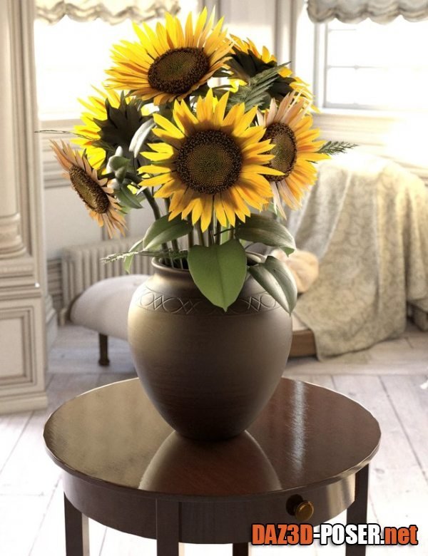Dawnload Sunflower Adornment for free