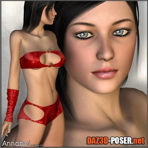 Dawnload Annabel Clothing and Character for V4 for free