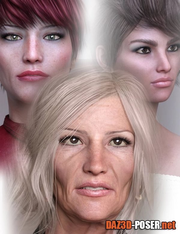 Dawnload Mother and Daughters HD for Genesis 8 Female for free