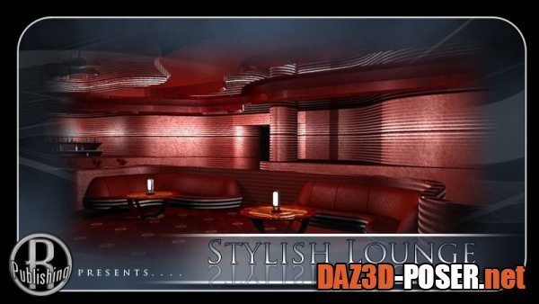 Dawnload Stylish Lounge (Poser & Vue) for free