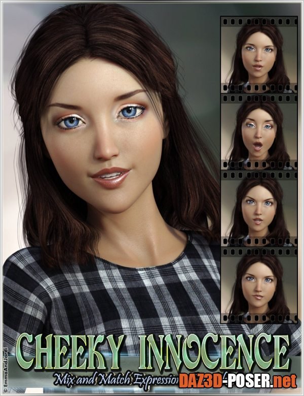 Dawnload Cheeky Innocence Mix and Match Expressions for Aiko 8 and Genesis 8 Female(s) for free