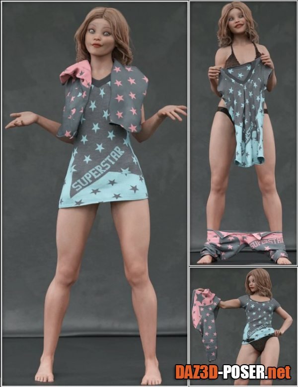 Dawnload Everyday 2 Daily Poses and Clothes Vol.3 for Genesis 8 Females for free