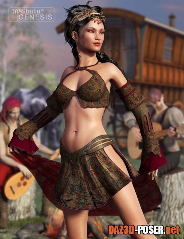 Dawnload Gypsy Dancer Outfit for free